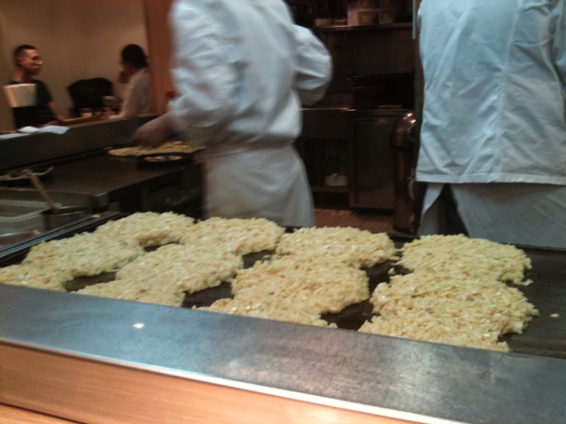 Préparation Okonomiyaki